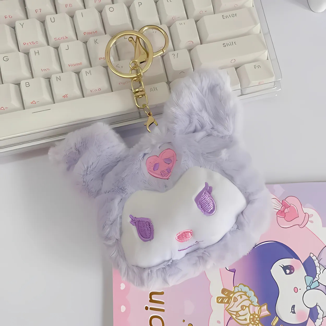 Cute Plush Coin Pouch Keychain - Tinyminymo