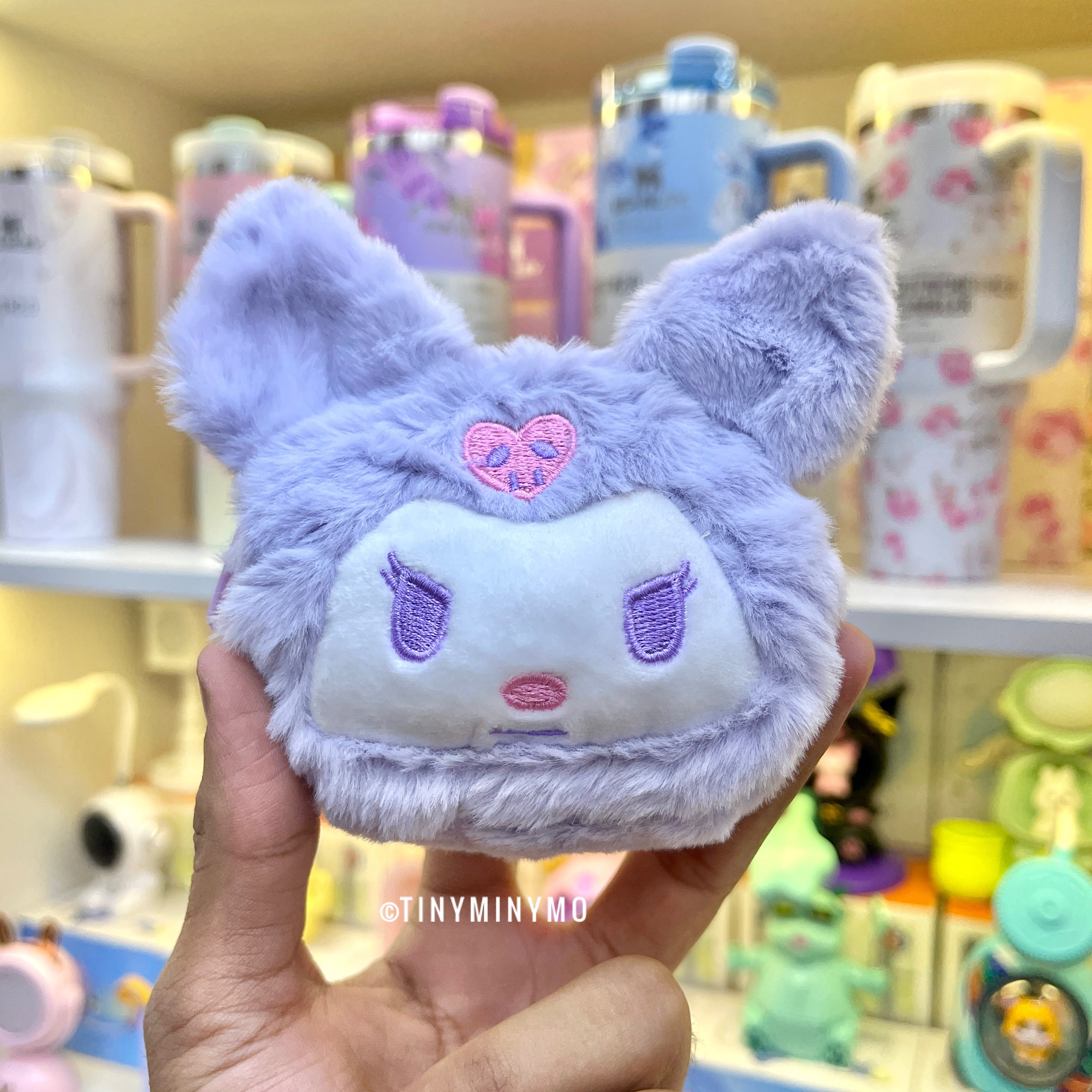 Cute Plush Coin Pouch Keychain - Tinyminymo