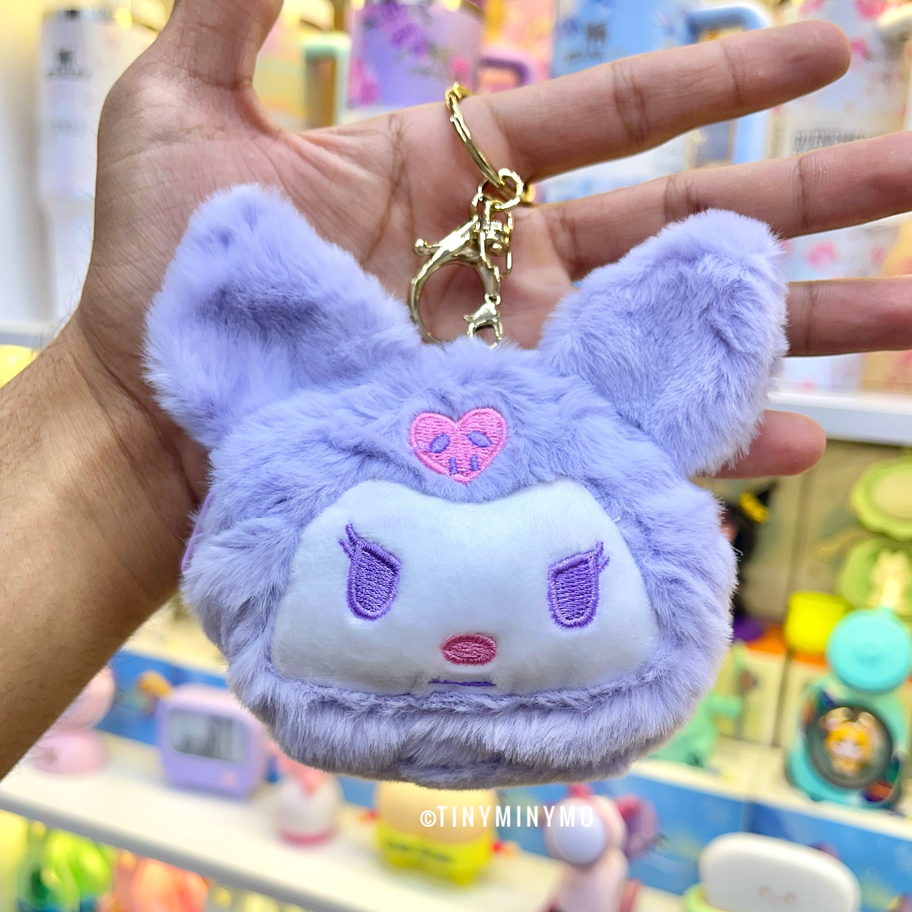 Cute Plush Coin Pouch Keychain - Tinyminymo