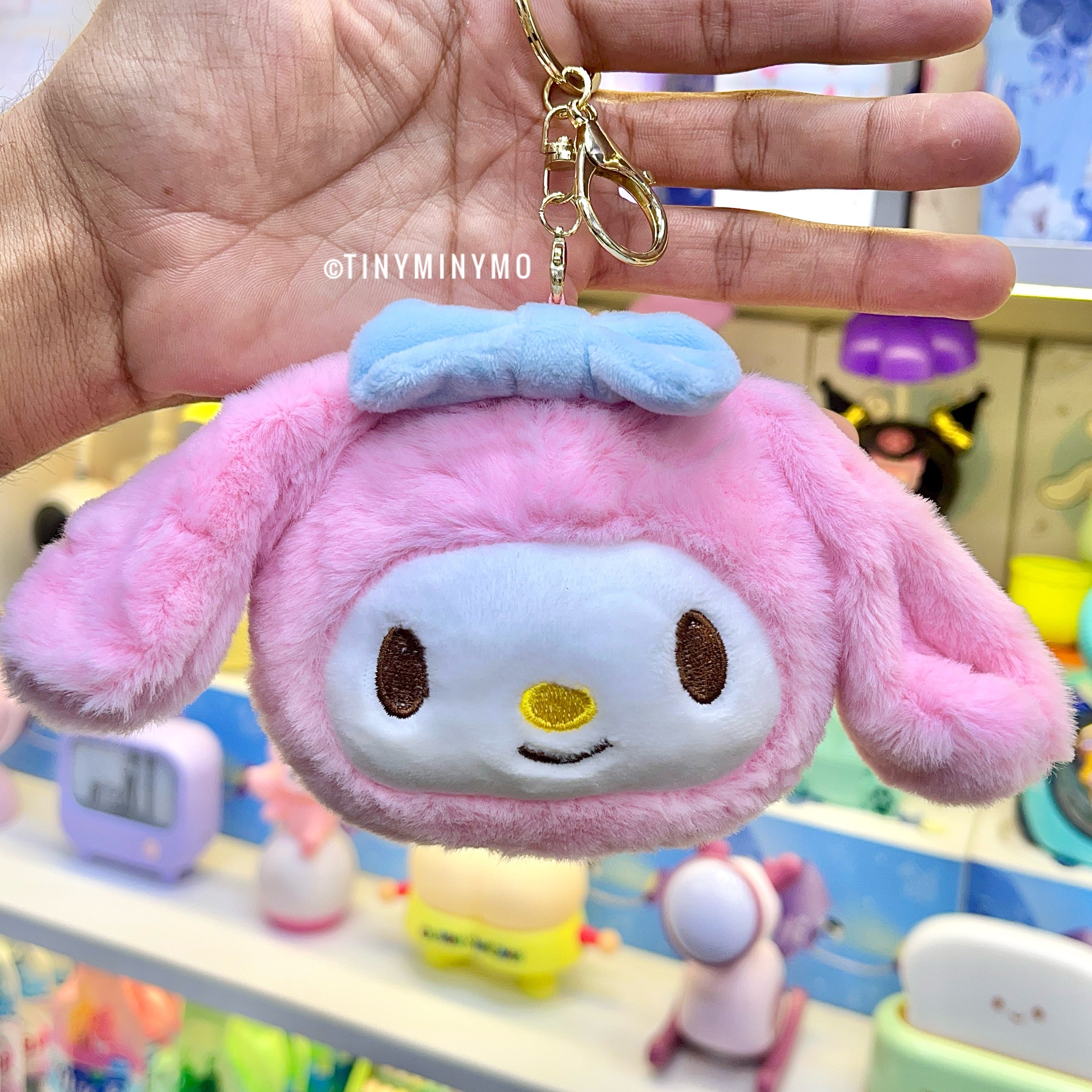 Cute Plush Coin Pouch Keychain - Tinyminymo