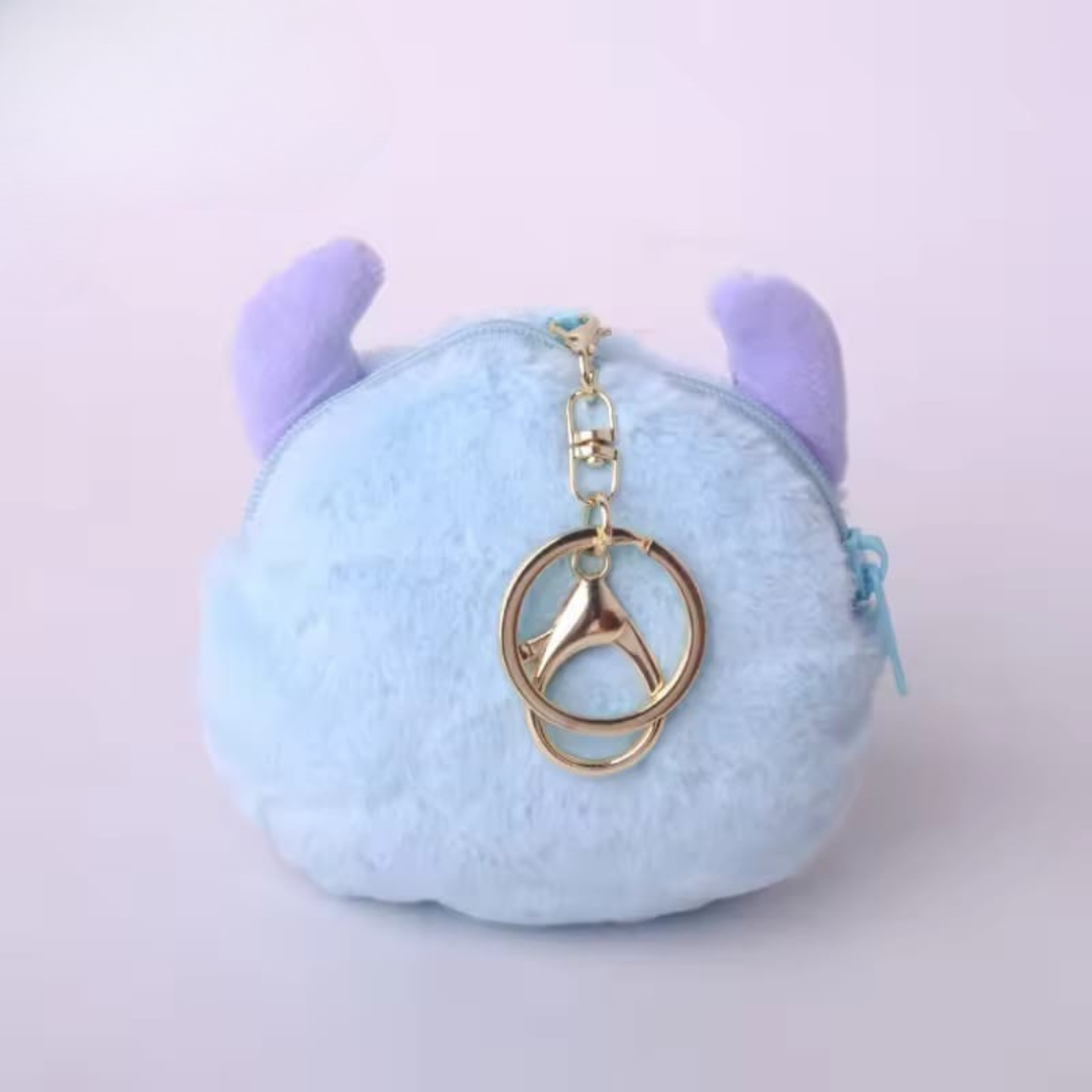 Cute Plush Coin Pouch Keychain - Tinyminymo