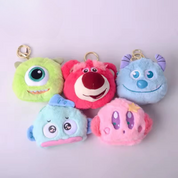 Cute Plush Coin Pouch Keychain - Tinyminymo
