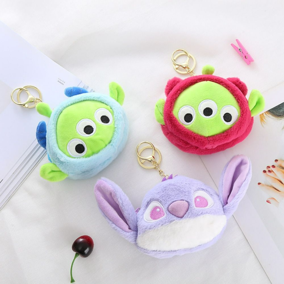Cute Plush Coin Pouch Keychain - Tinyminymo