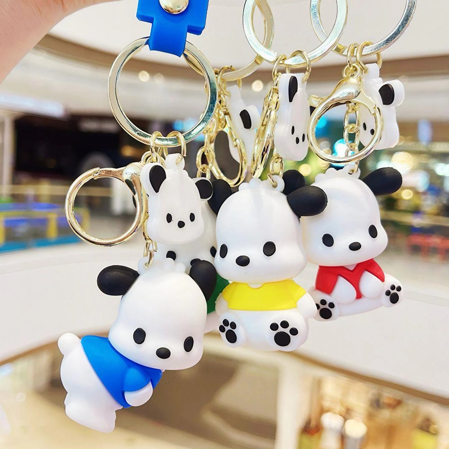 Cute Pochacco 3D Keychain - Tinyminymo