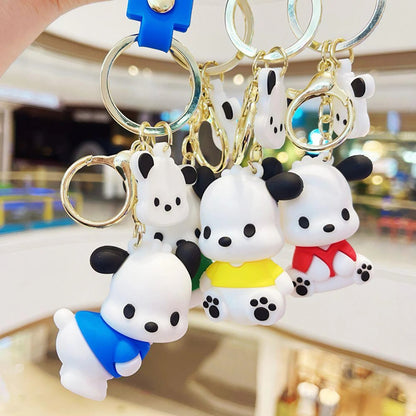 Cute Pochacco 3D Keychain - Tinyminymo