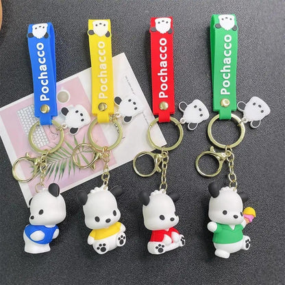 Cute Pochacco 3D Keychain - Tinyminymo