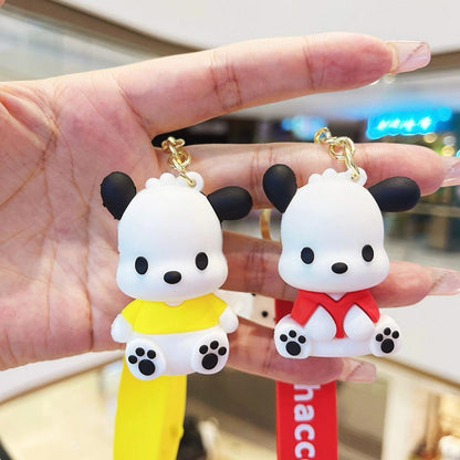 Cute Pochacco 3D Keychain - Tinyminymo