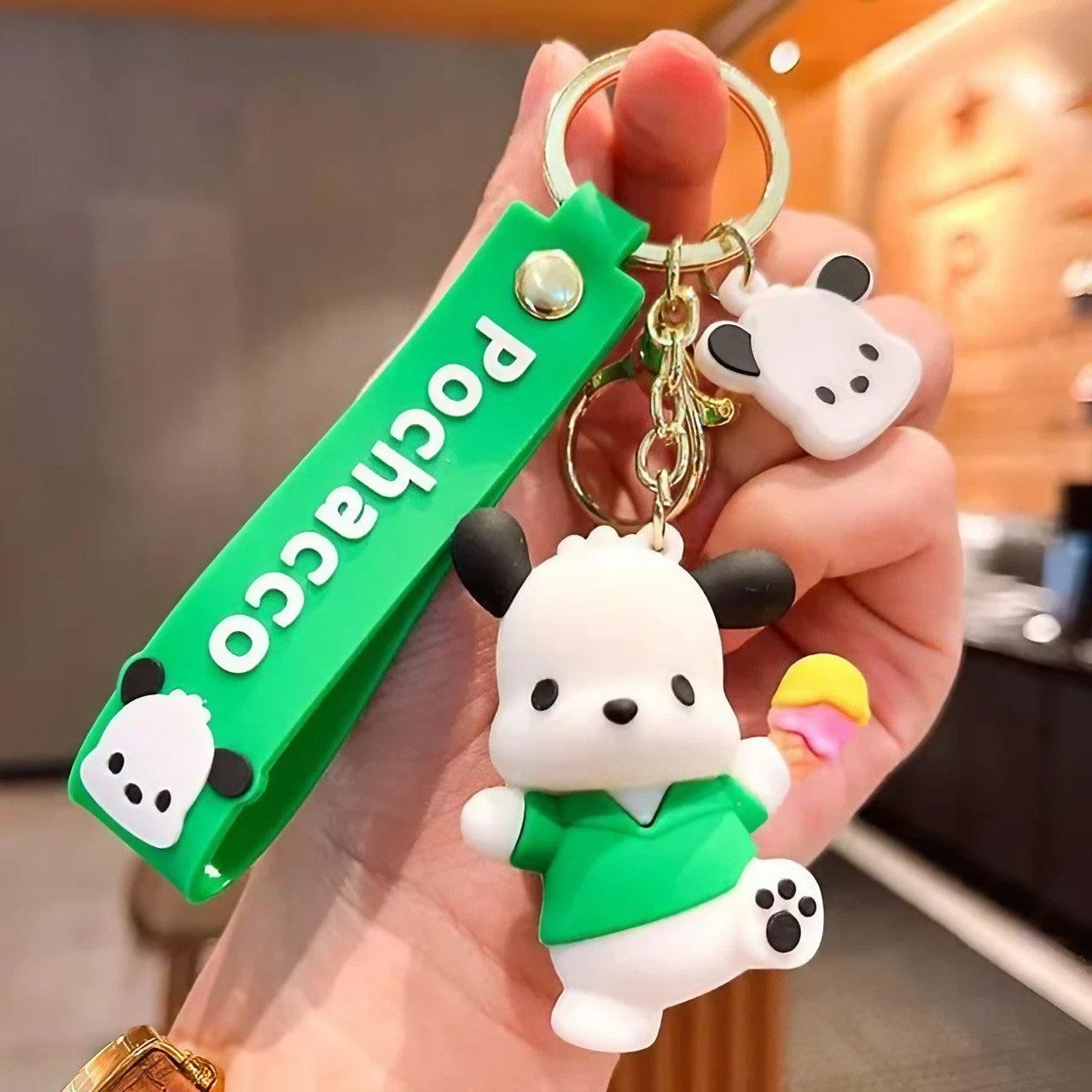 Cute Pochacco 3D Keychain - Tinyminymo