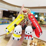 Cute Pochacco 3D Keychain - Tinyminymo