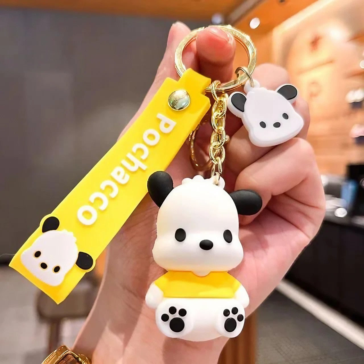 Cute Pochacco 3D Keychain - Tinyminymo
