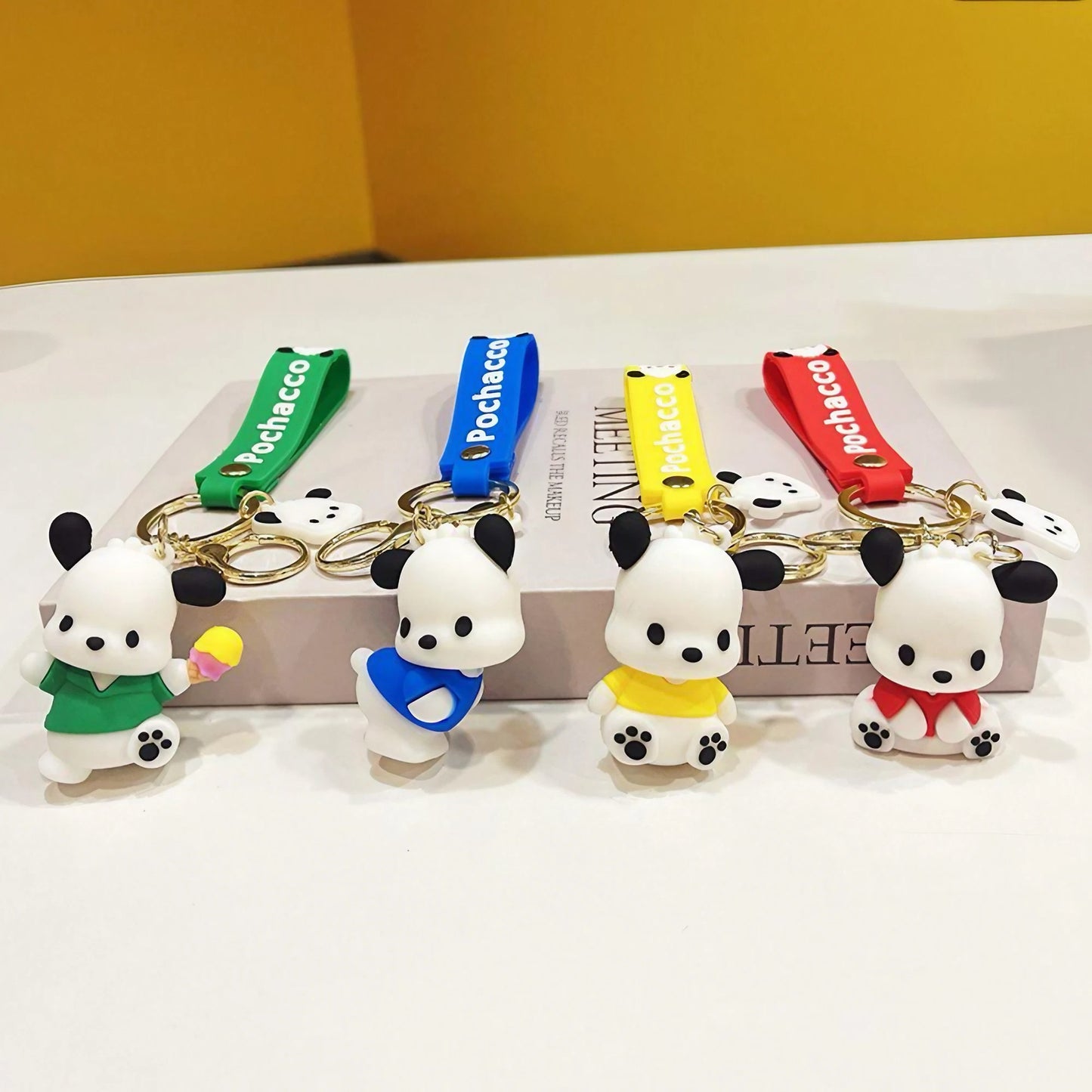 Cute Pochacco 3D Keychain - Tinyminymo
