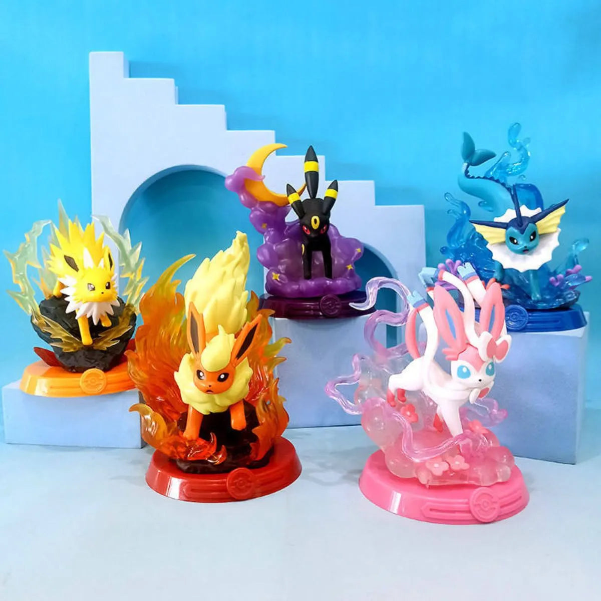 Five Characters of Pokemon Action Figures - Tinyminymo