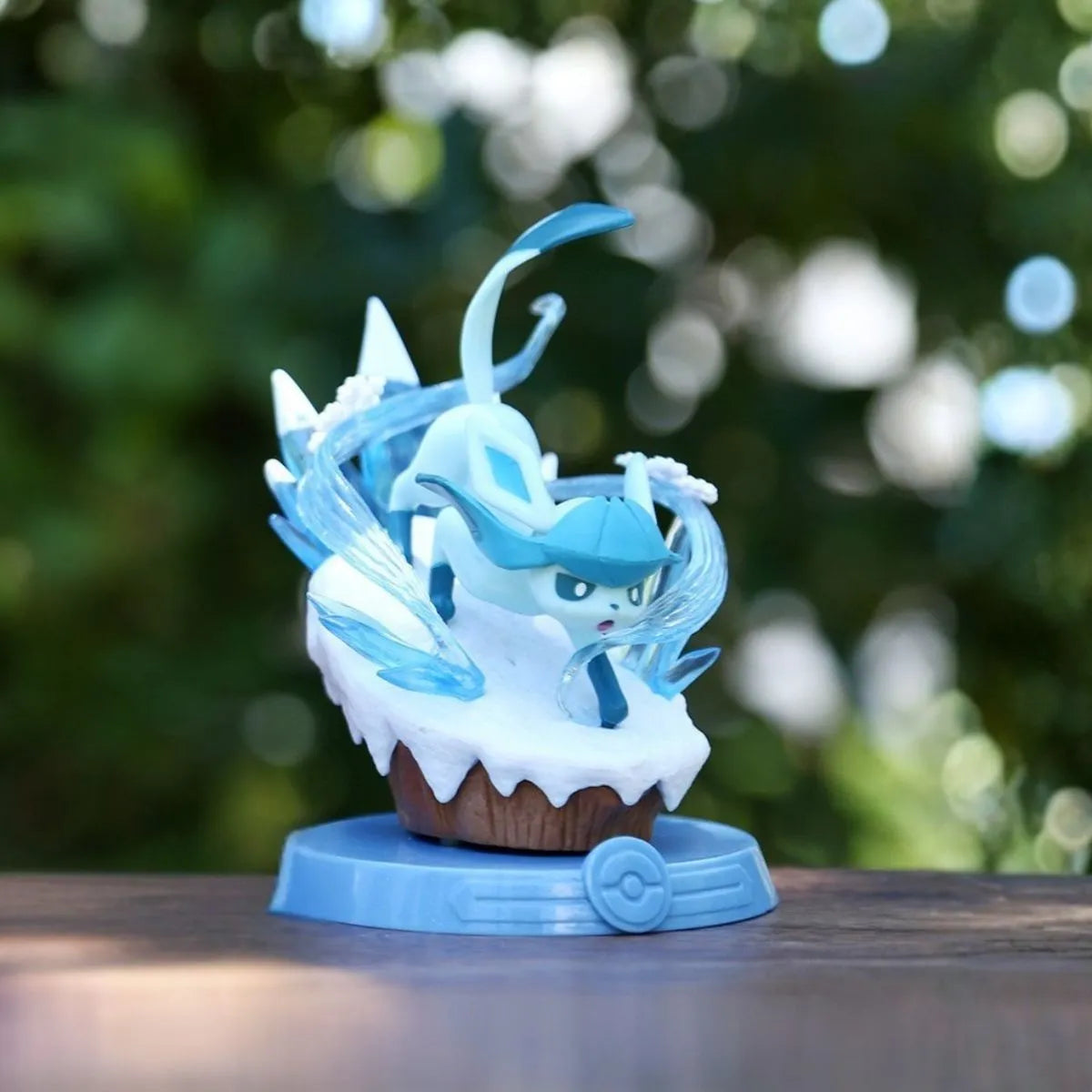 Glaceon Character Pokemon Action Figure - Tinyminymo