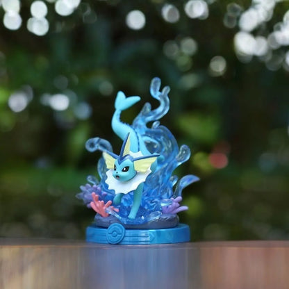 Vaporeon Character Pokemon Action Figure - Tinyminymo