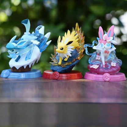 Three Characters of Pokemon Action Figures - Tinyminymo