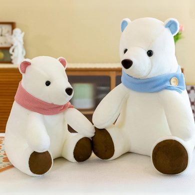 Cute Polar Bear Soft Toy - Tinyminymo