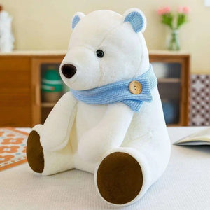 Cute Polar Bear Soft Toy - Tinyminymo