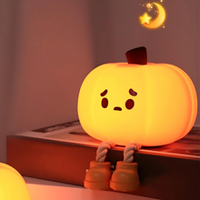 Load image into Gallery viewer, Cute Pumpkin Mini Silicone Light - Tinyminymo
