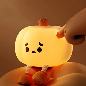 Cute Pumpkin Mini Silicone Light - Tinyminymo