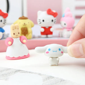 Cute Sanrio Erasers - Set of 4 - Tinyminymo