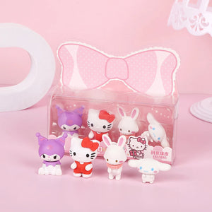 Cute Sanrio Erasers - Set of 4 - Tinyminymo