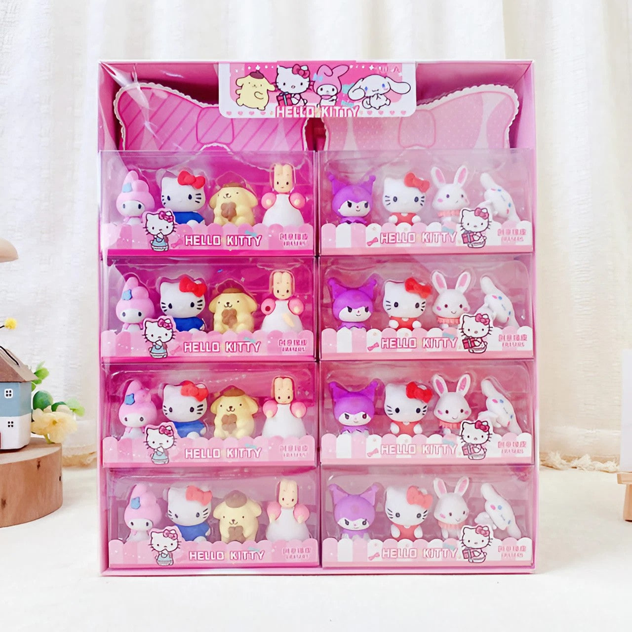 Cute Sanrio Erasers - Set of 4 - Tinyminymo