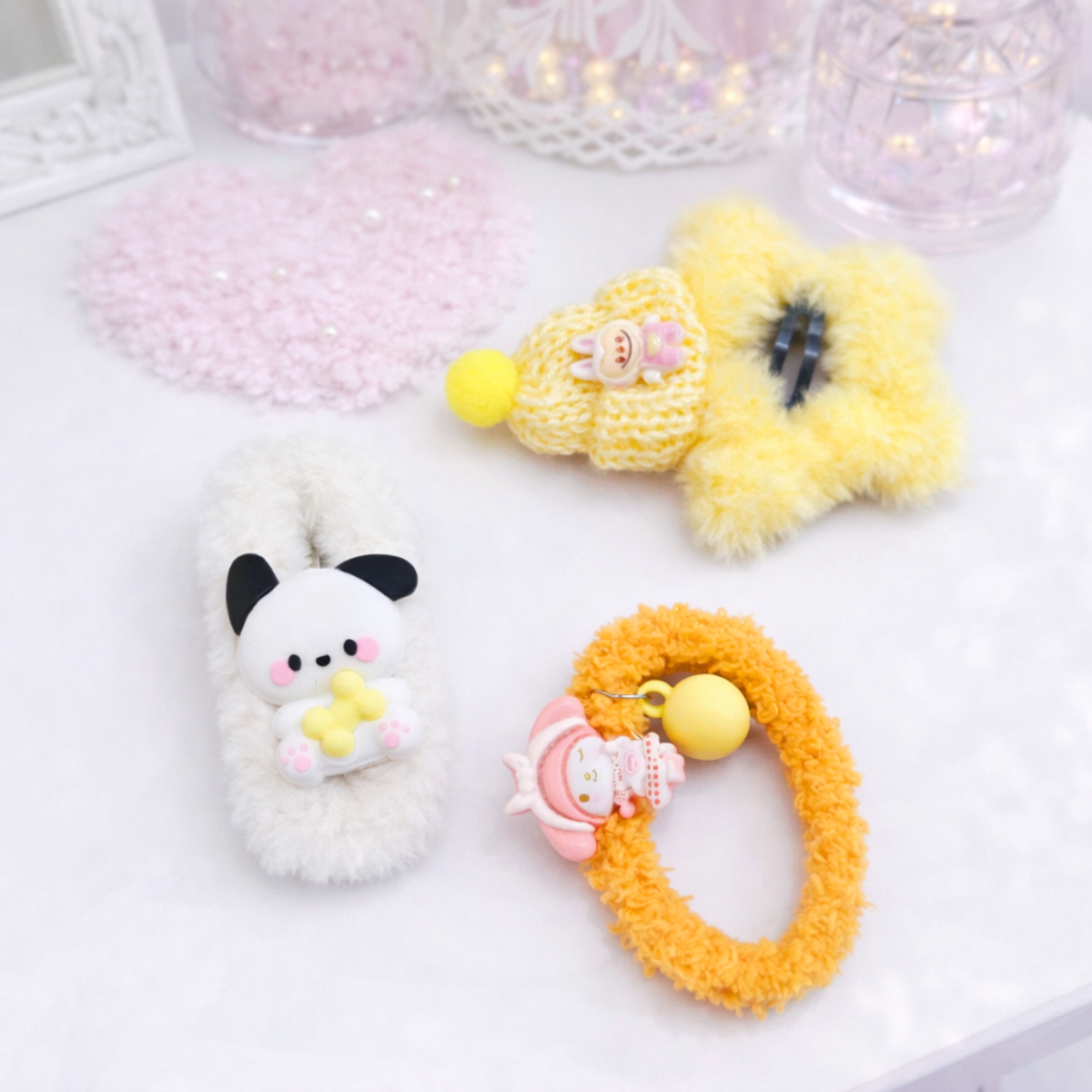 Cute Hair Accessories in Sanrio Theme - Tinyminymo