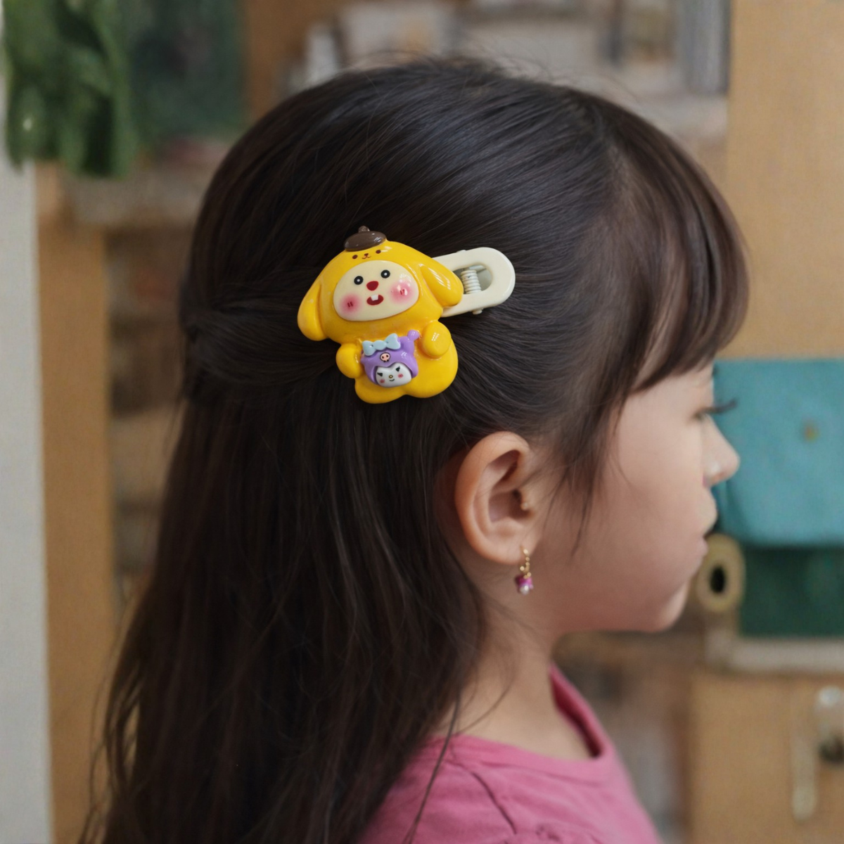 Pompompurin Cosplay Design Hair Clip - Tinyminymo