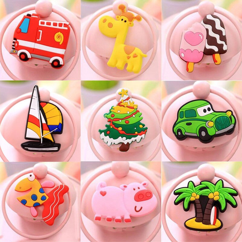 Cute Silicone Fridge Magnets - Set of 4 - Tinyminymo