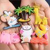 Cute Silicone Fridge Magnets - Set of 4