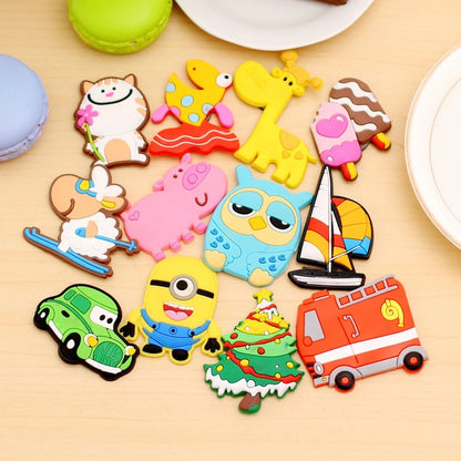 Cute Silicone Fridge Magnets - Set of 4 - Tinyminymo