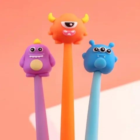 Cute Silicone Monster Pen - Tinyminymo