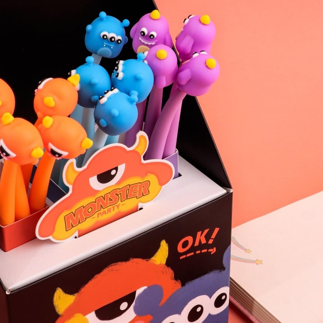 Cute Silicone Monster Pen - Tinyminymo