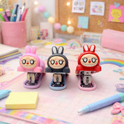 Three Colors Staplers in Labubu Character - Tinyminymo