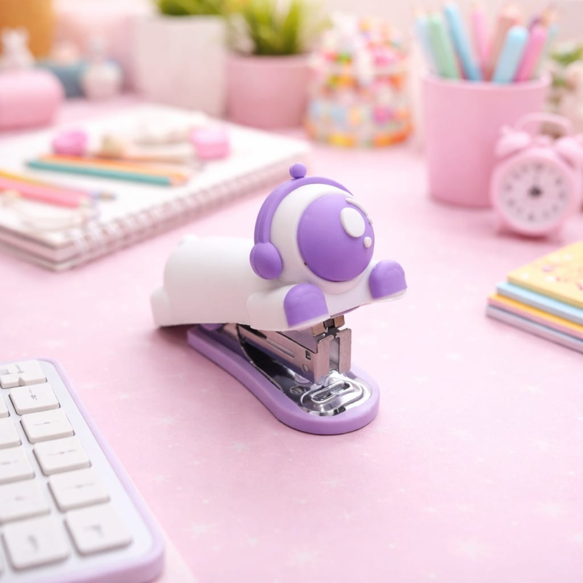 Purple Color Astronaut Stapler - Tinyminymo