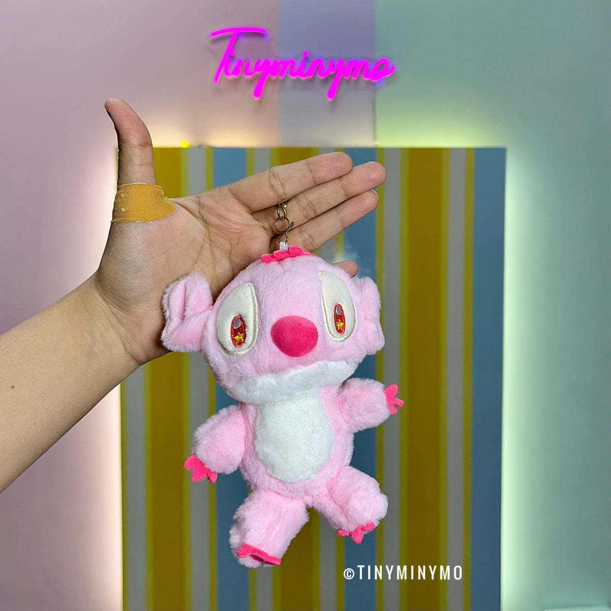 Cute Stitch Plush Keychain - Tinyminymo