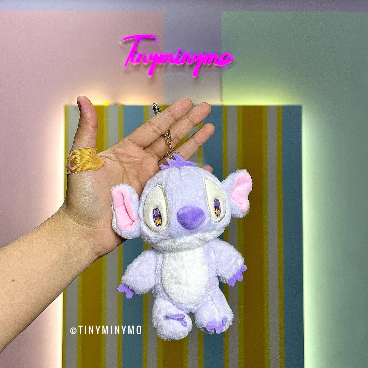 Cute Stitch Plush Keychain - Tinyminymo