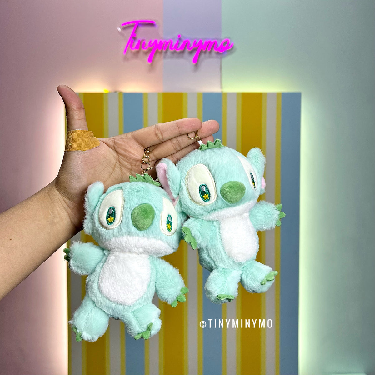 Cute Stitch Plush Keychain - Tinyminymo