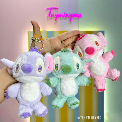 Cute Stitch Plush Keychain - Tinyminymo