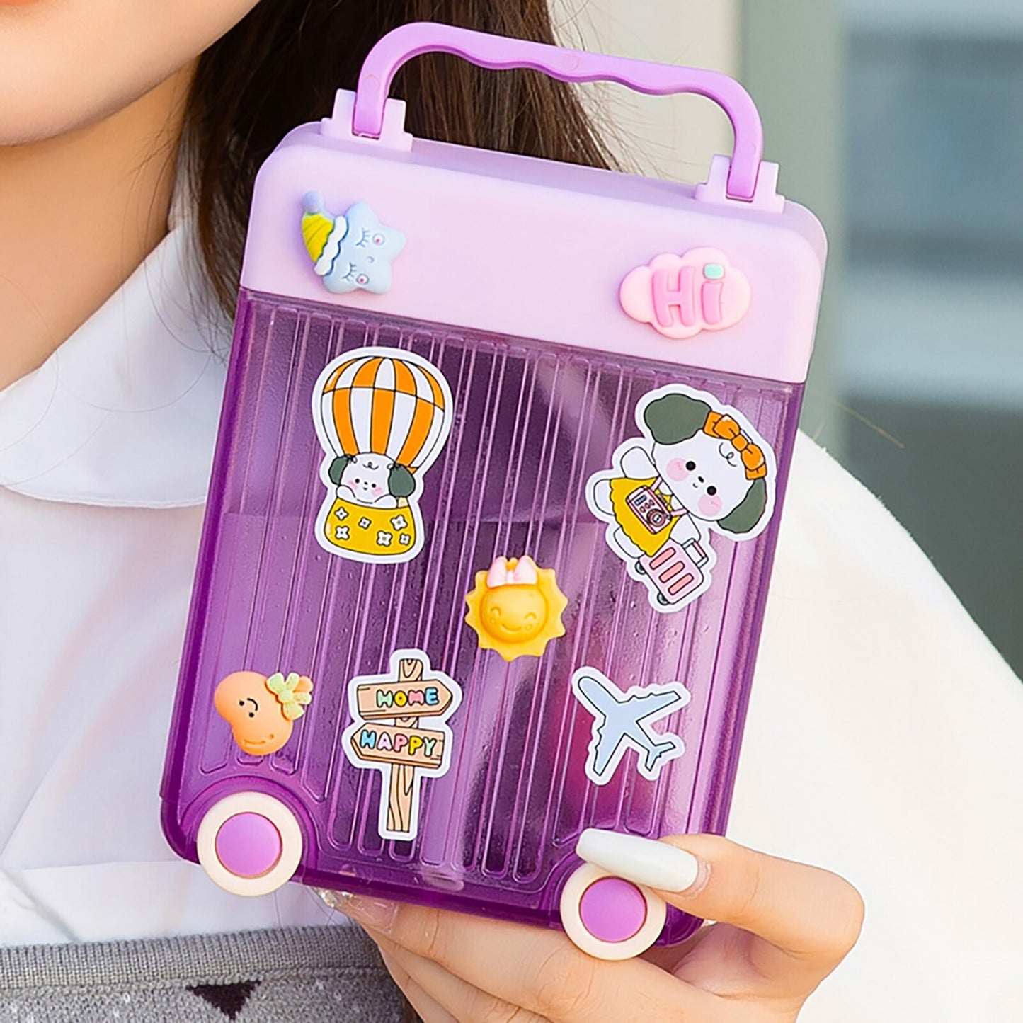 Cute Suitcase Water Bottle - Tinyminymo