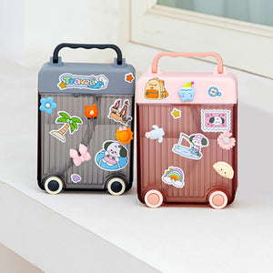 Cute Suitcase Water Bottle - Tinyminymo