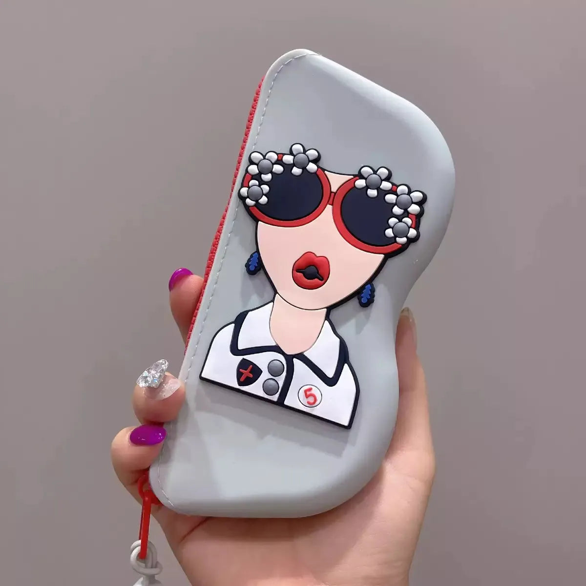 Grey Color Sunglass Silicone Case - Tinyminymo