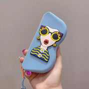 Blue Color Sunglass Silicone Storage Case - Tinyminymo