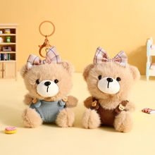 Load image into Gallery viewer, Two Lovely Colors of Bear Keychains - Tinyminymo
