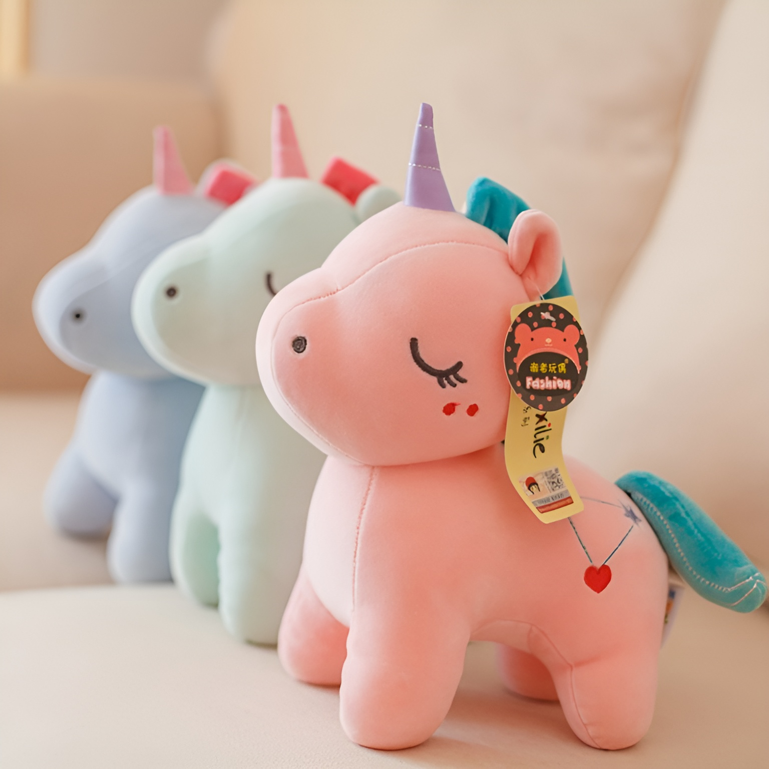 Cute Unicorn Soft Toy - Tinyminymo