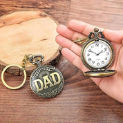 DAD Pocket Watch Keychain - Tinyminymo