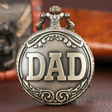 DAD Pocket Watch Keychain