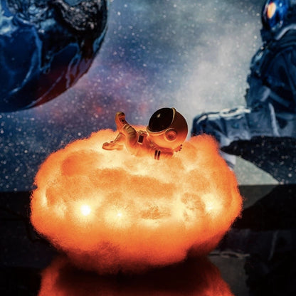 DIY Astronaut on Cloud Lamp - Tinyminymo