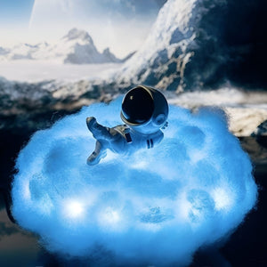DIY Astronaut on Cloud Lamp - Tinyminymo
