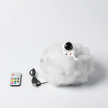 DIY Astronaut on Cloud Lamp - Tinyminymo